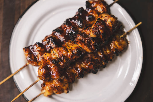 BBQ Chicken Skewers