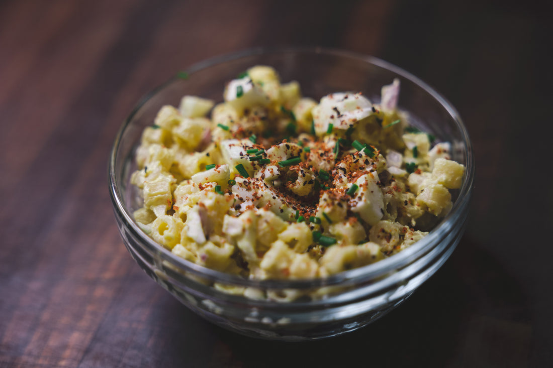 Deviled Egg Pasta Salad