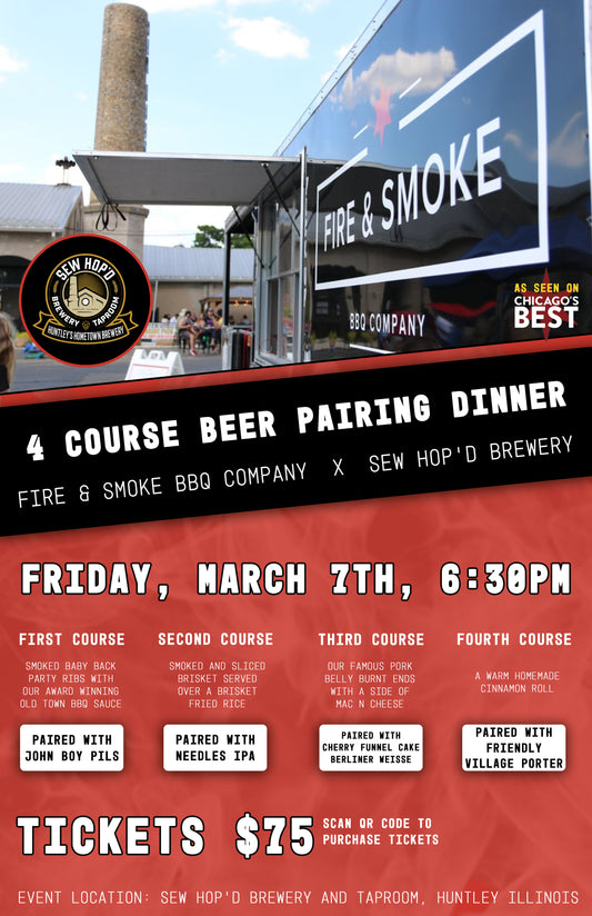 BBQ Pairing Dinner - READ INFO BEFORE PURCHASING